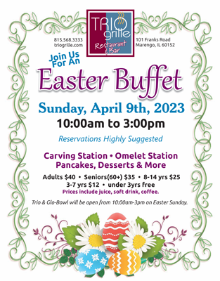 Easter Buffet 2023