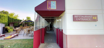 take a virtual tour of Trio Grille