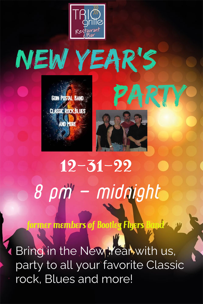 New Year's Eve at Trio Grille